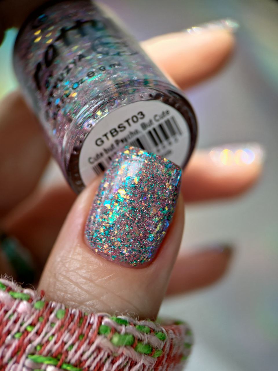 Grattol- Sequins (Reflective Glitter) I Love My Polish