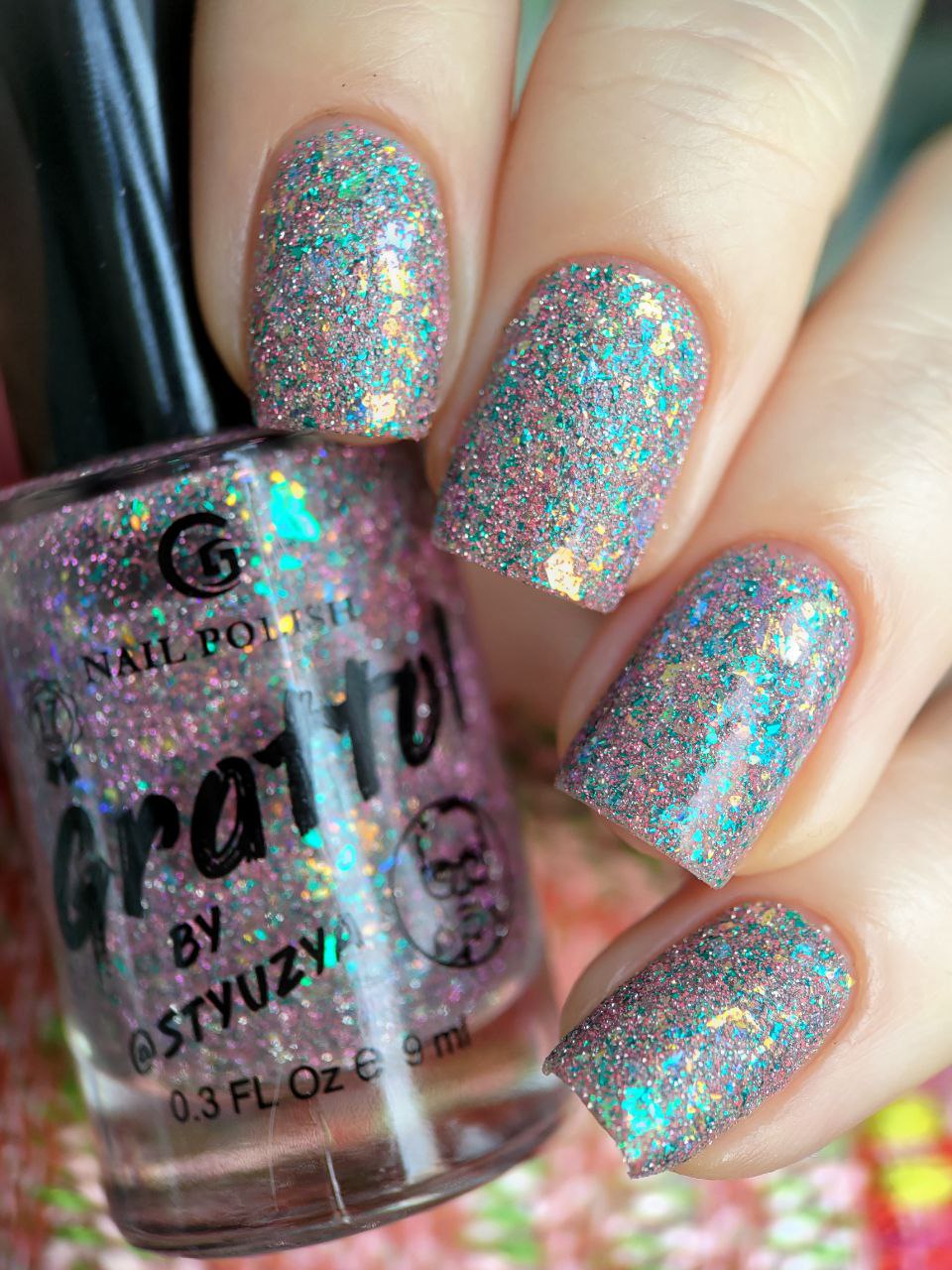 Grattol- Sequins (Reflective Glitter) I Love My Polish
