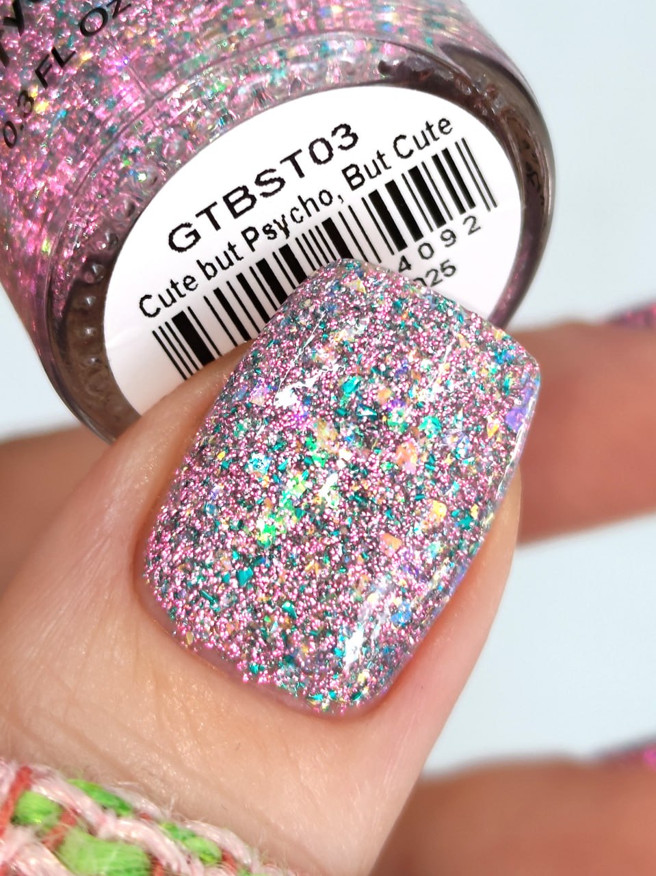 Grattol- Sequins (Reflective Glitter) I Love My Polish
