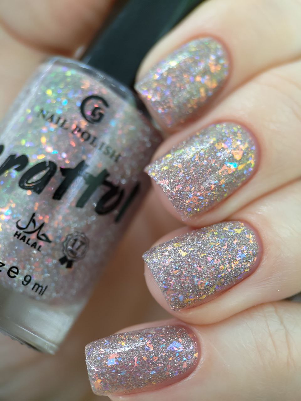 Grattol- Sequins (Reflective Glitter) I Love My Polish