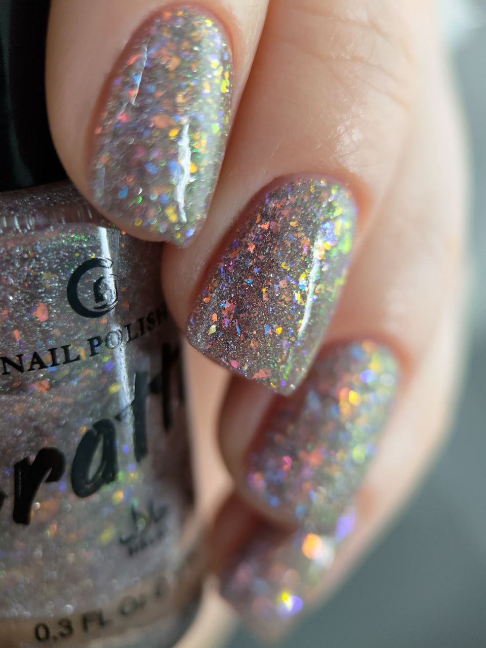 Grattol- Sequins (Reflective Glitter) I Love My Polish