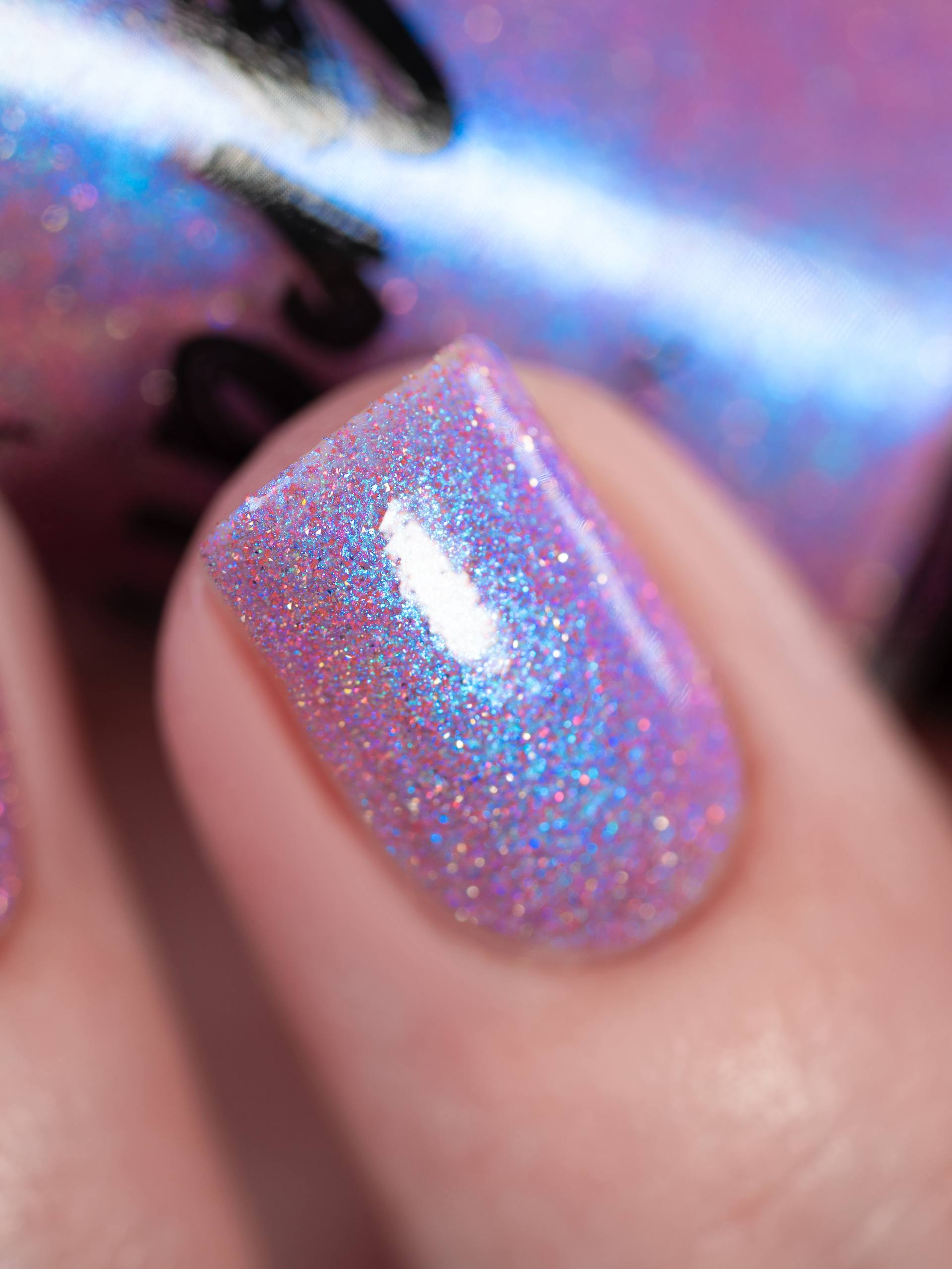 Grattol- Taro Latte (Reflective Glitter) I Love My Polish