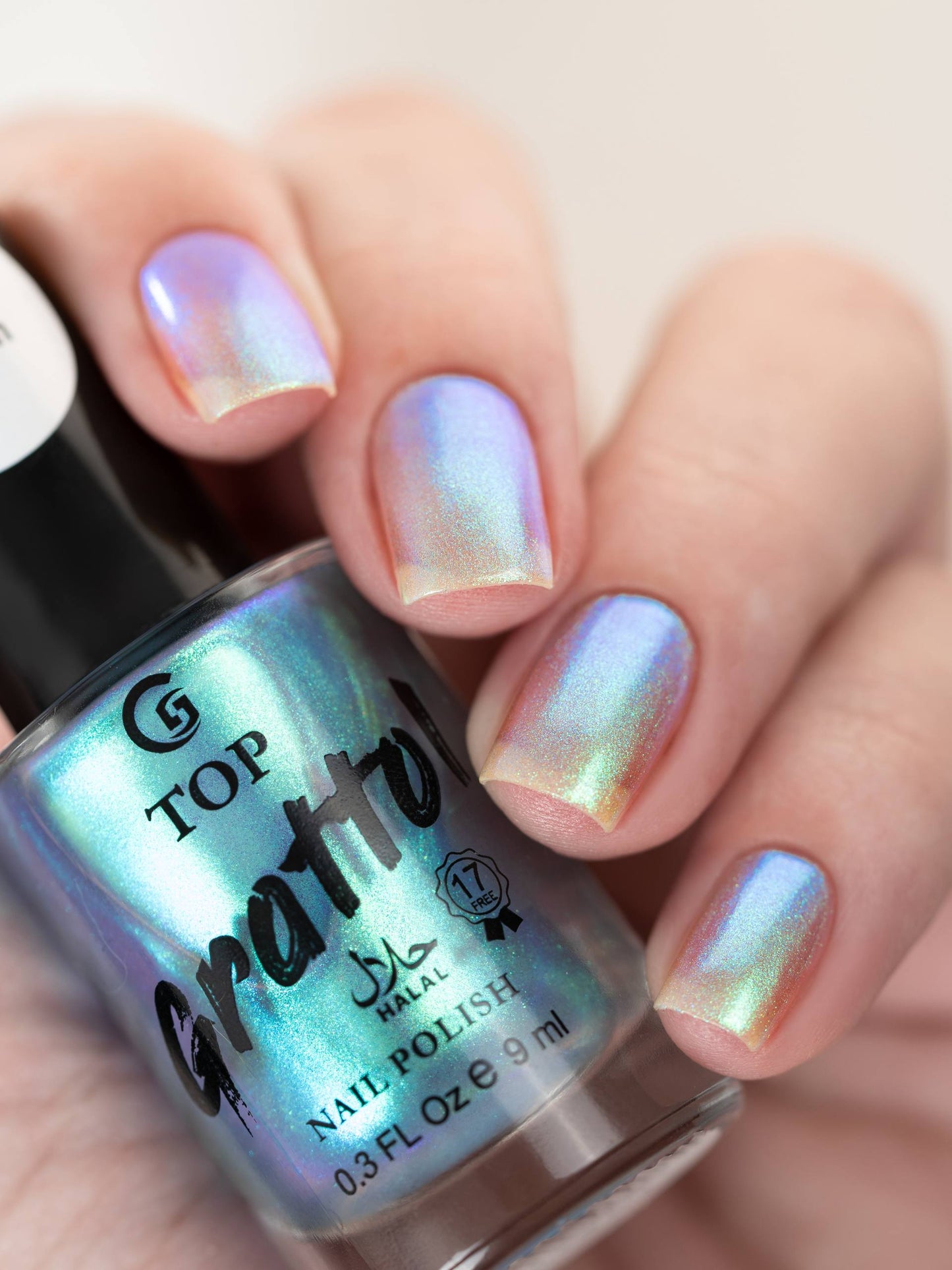 Grattol- Top Lagoon (Iridescent Topper) I Love My Polish