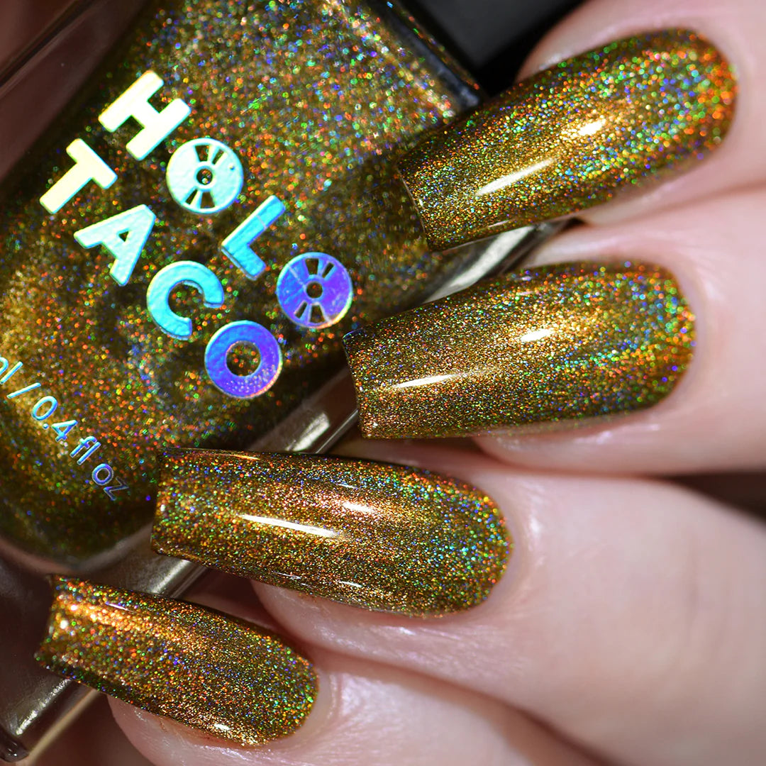 Holo Taco Amber Apathy I Love My Polish