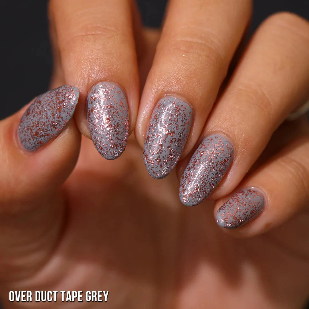 Holo Taco- Rose Gold Flake Taco I Love My Polish