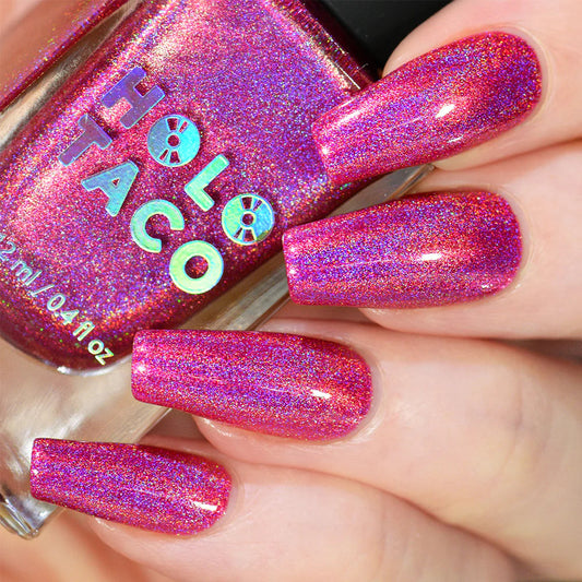 Holo Taco- Hot-Wire Pink I Love My Polish