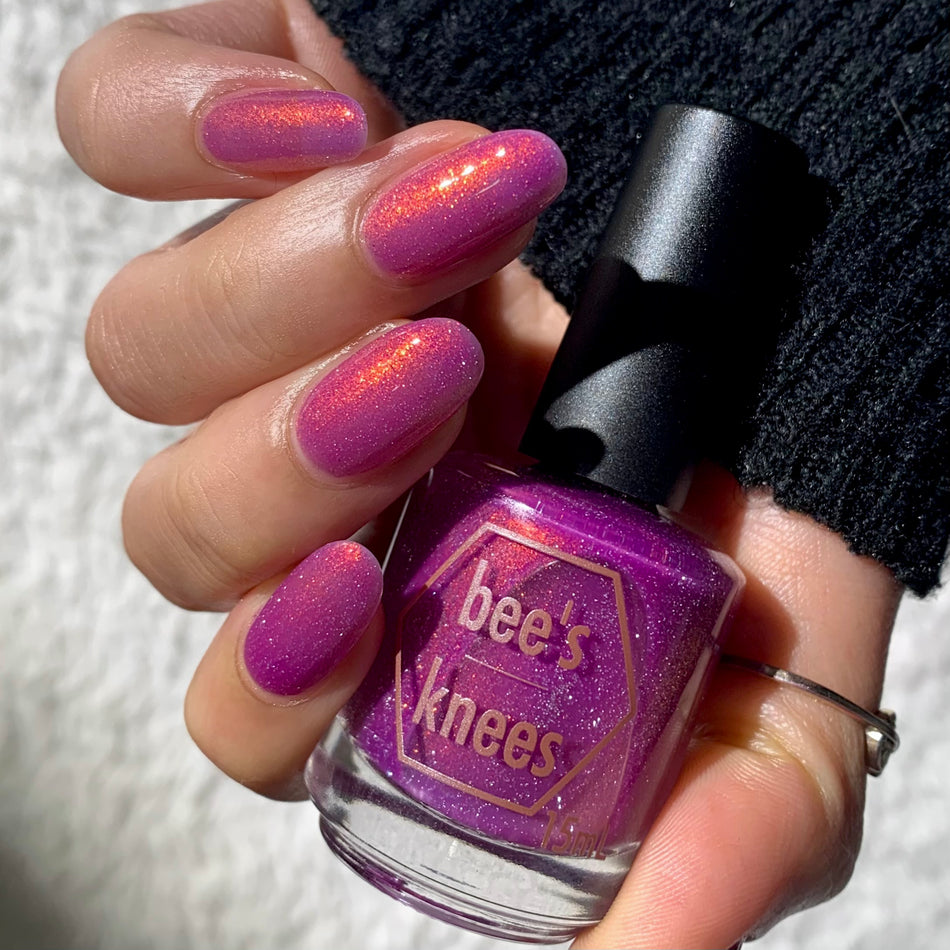 Bees Knees Lacquer-I'm Sick and Tired of People Using Girl as an Insult I Love My Polish