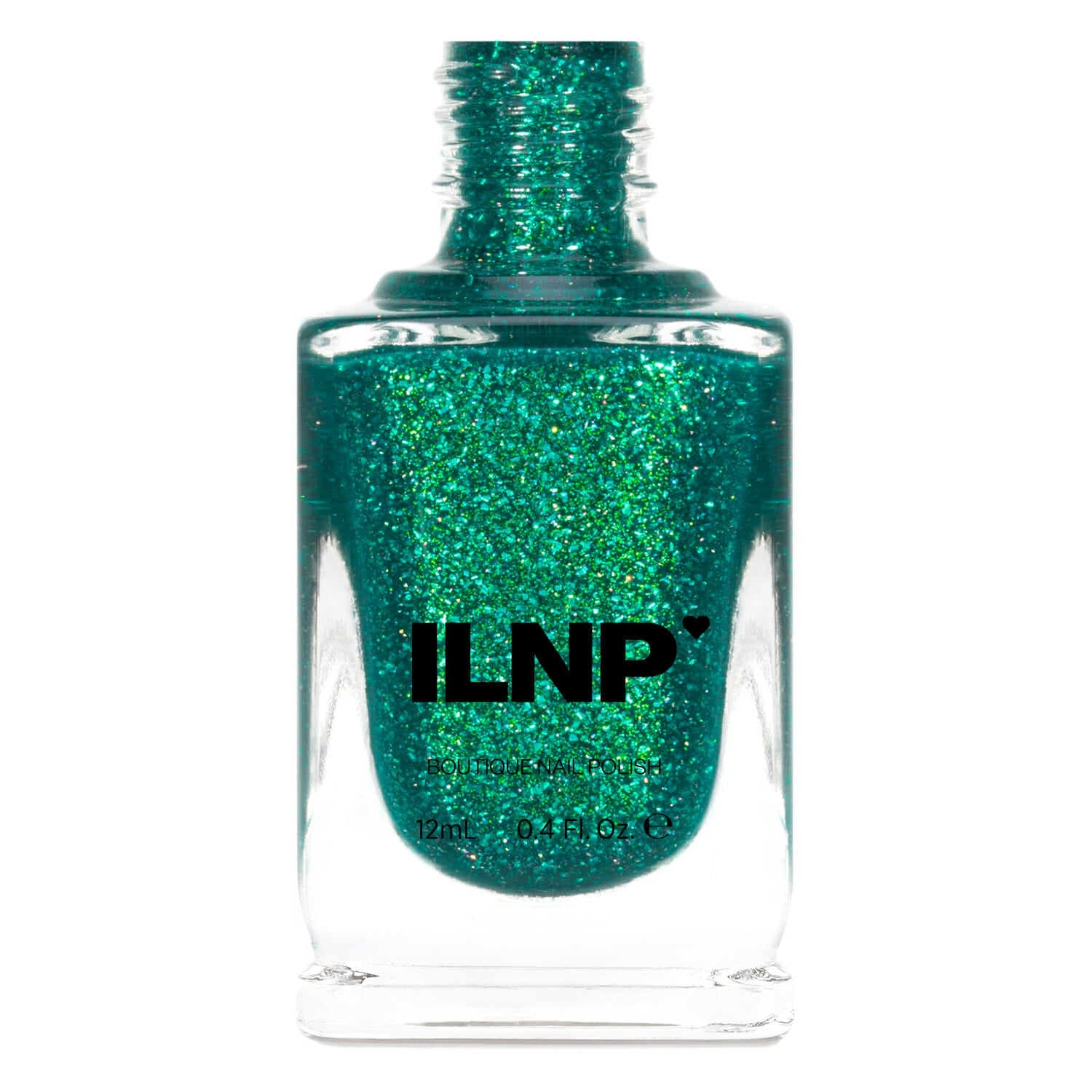 ILNP Paradise - Tropical Teal-Green Holographic Jelly Nail Polish I Love My Polish