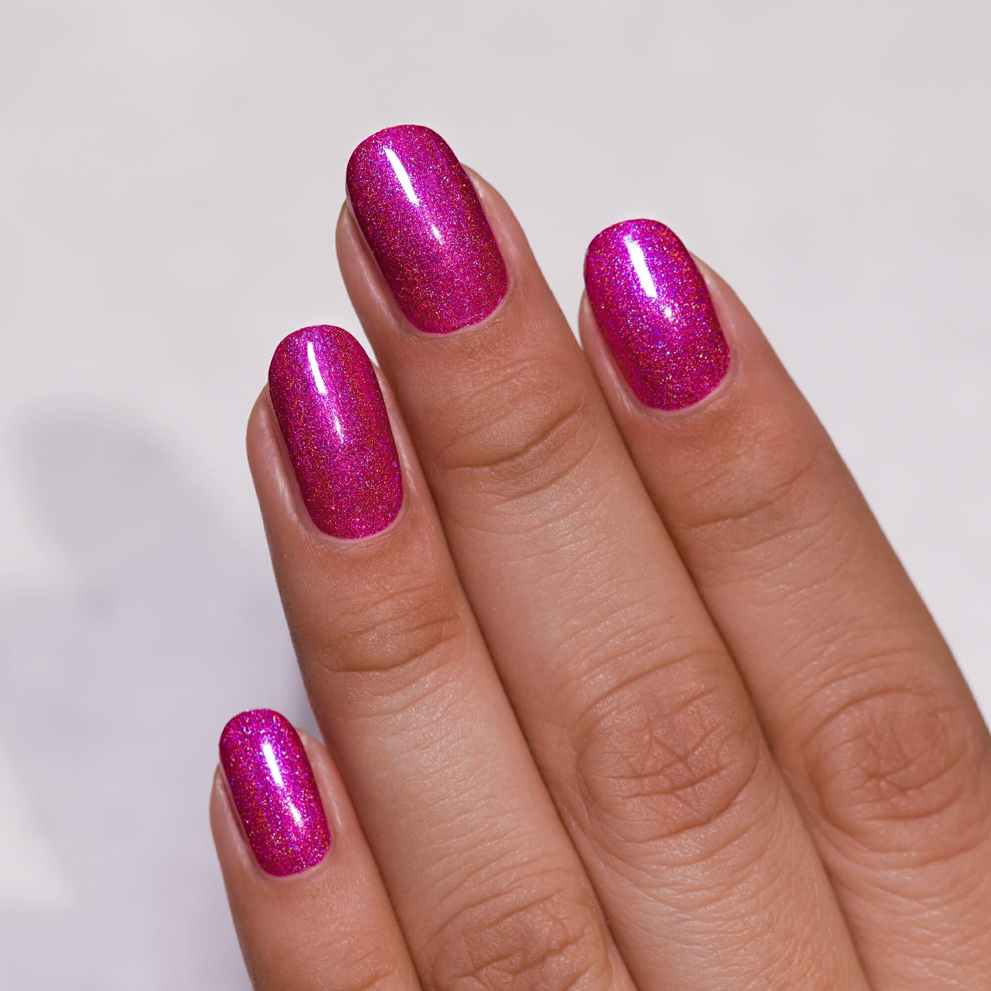 ILNP- Bikini Bottoms Pink Holographic Nail Polish I Love My Polish