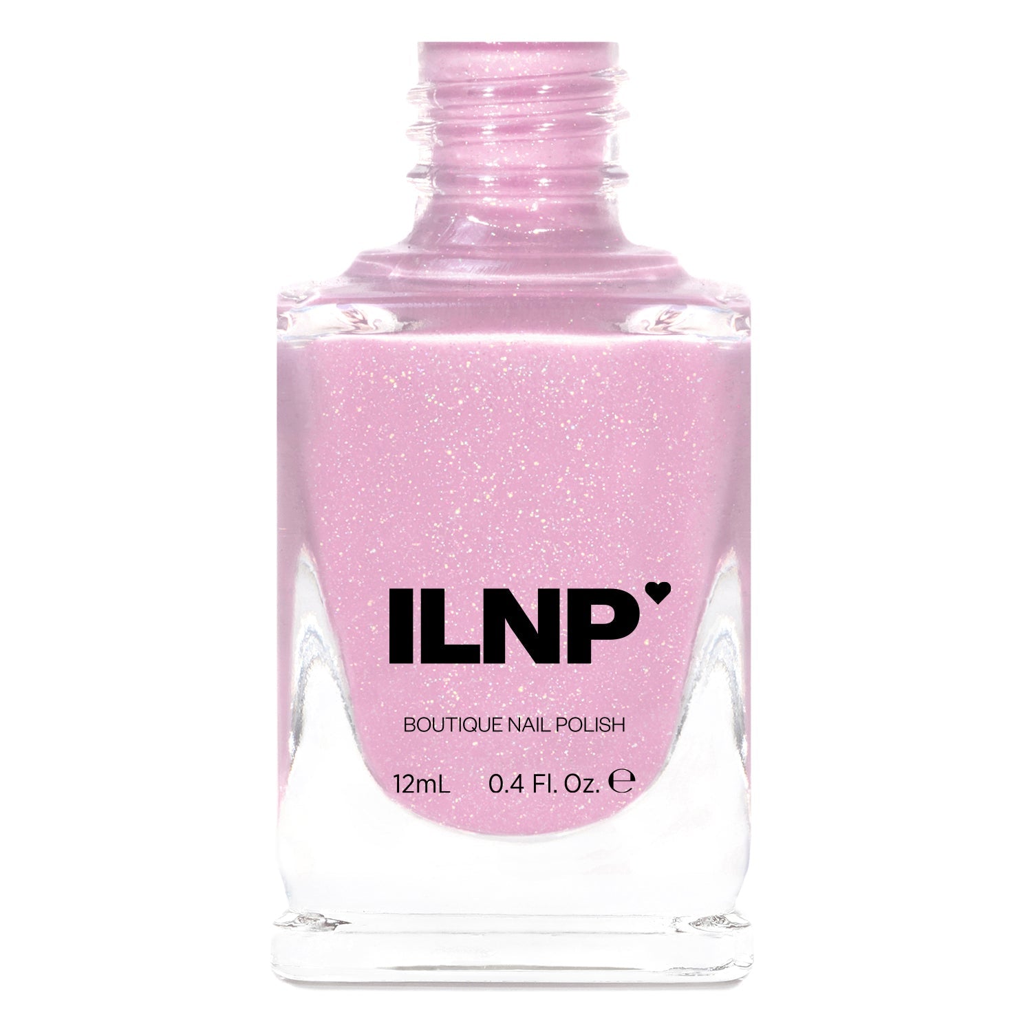 ILNP- Claire Baby Pink Holographic Crelly Nail Polish I Love My Polish