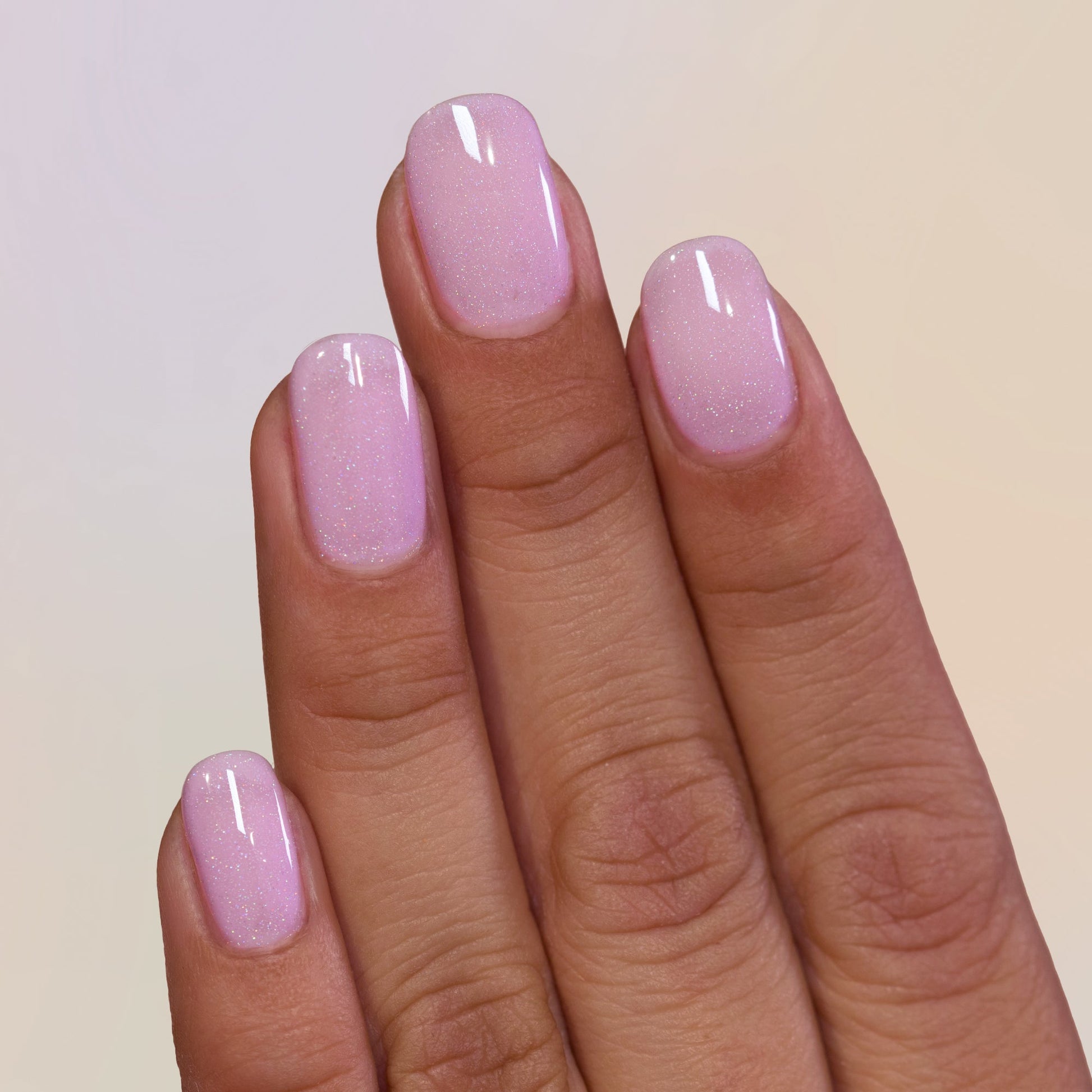 ILNP- Claire Baby Pink Holographic Crelly Nail Polish I Love My Polish