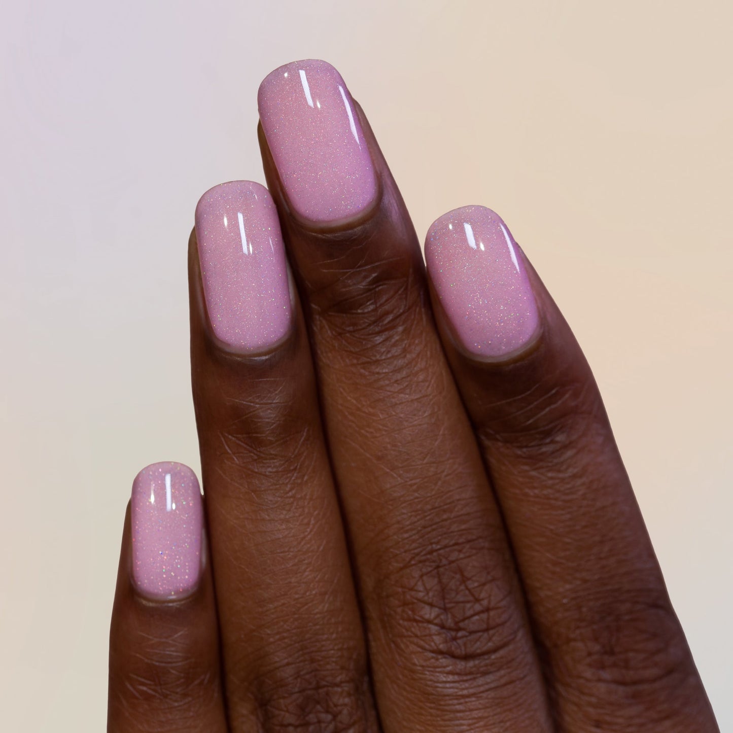 ILNP- Claire Baby Pink Holographic Crelly Nail Polish I Love My Polish