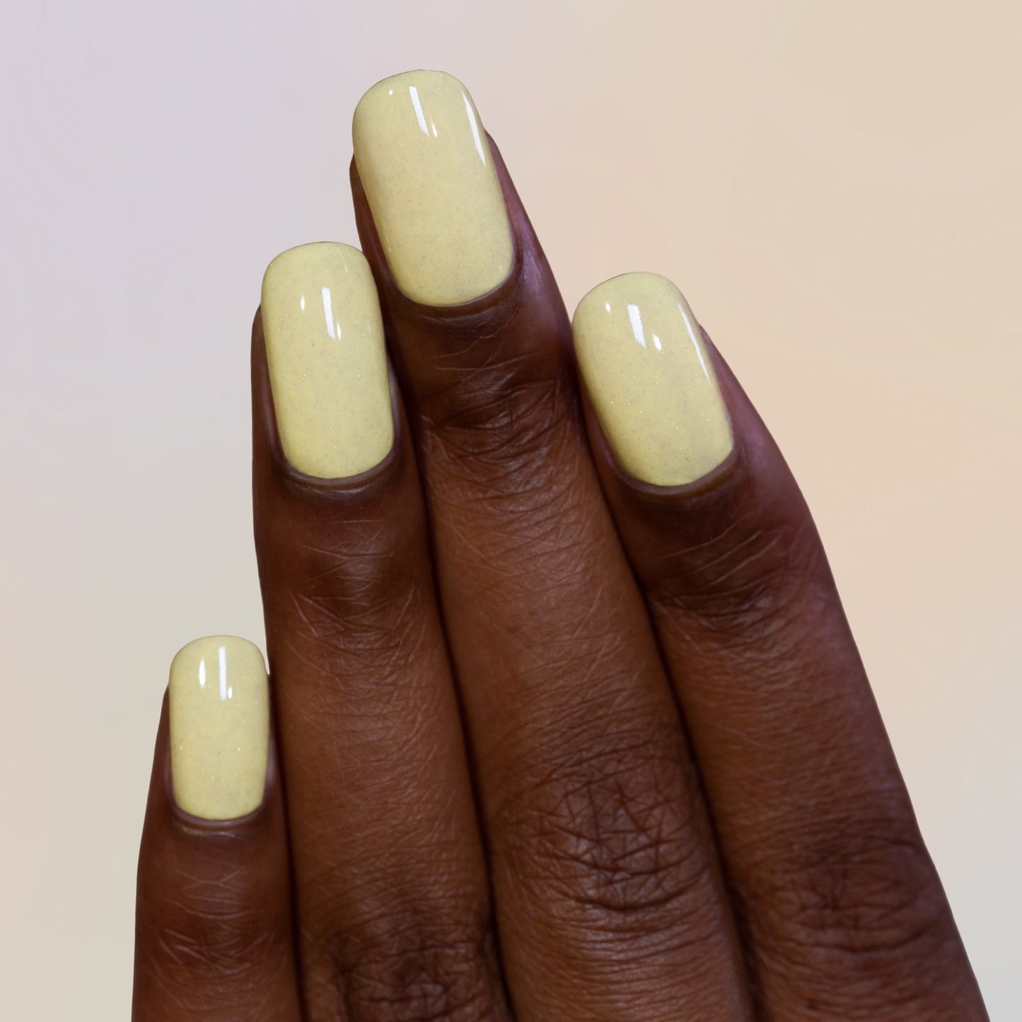 ILNP- Lunchbox Pastel Yellow Holographic Crelly Nail Polish I Love My Polish