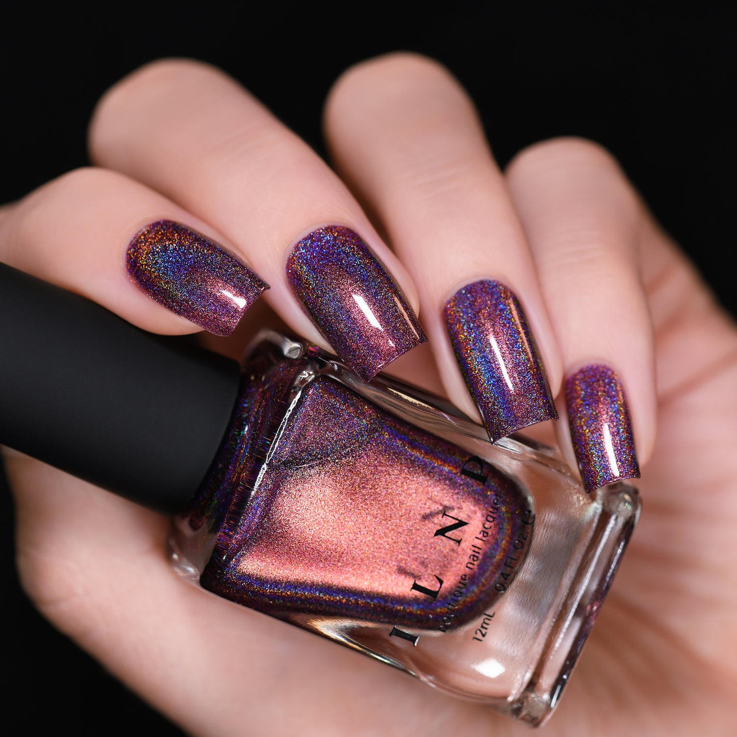 ILNP Love Language Purple Holographic Nail Polish I Love My Polish