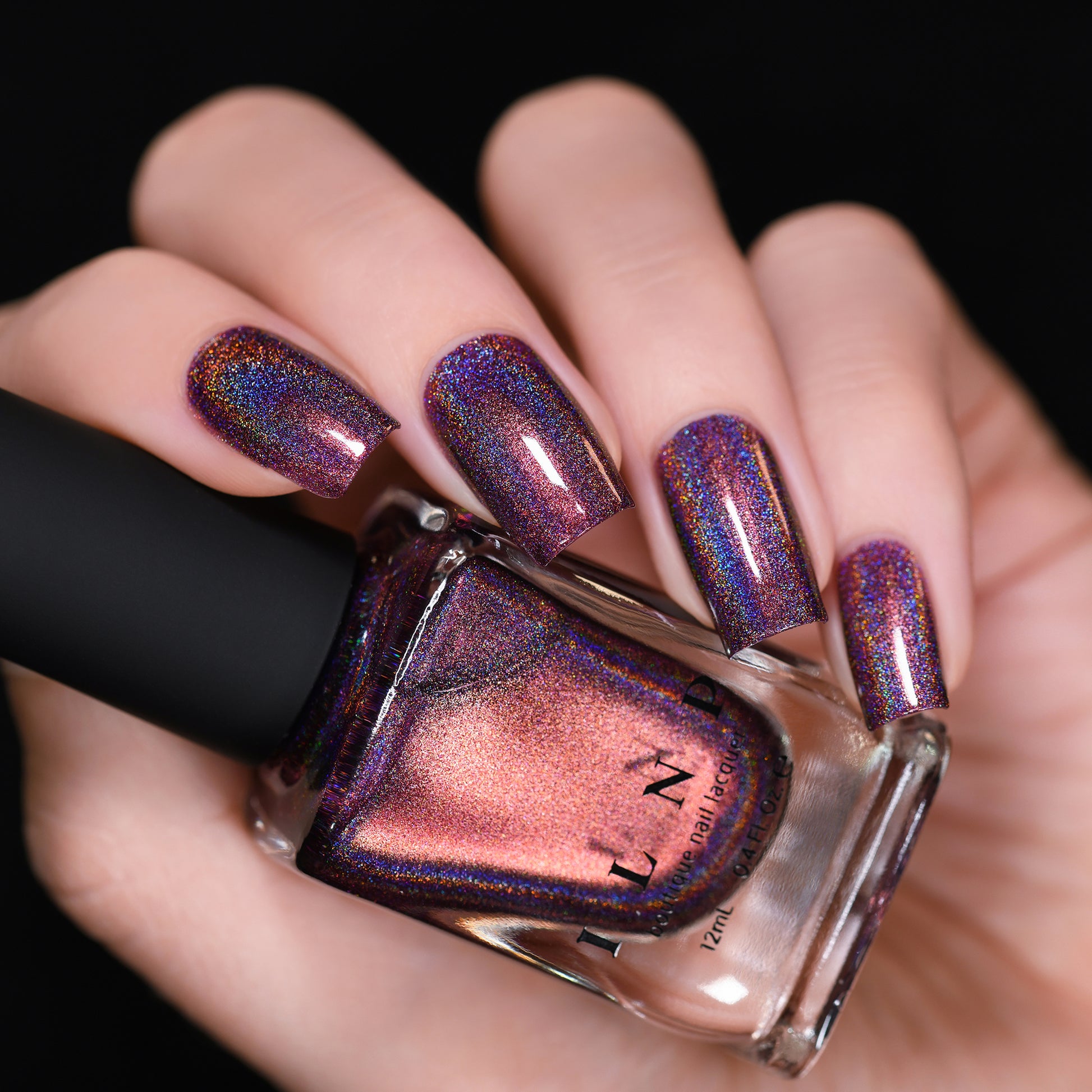 ILNP Love Language Purple Holographic Nail Polish I Love My Polish