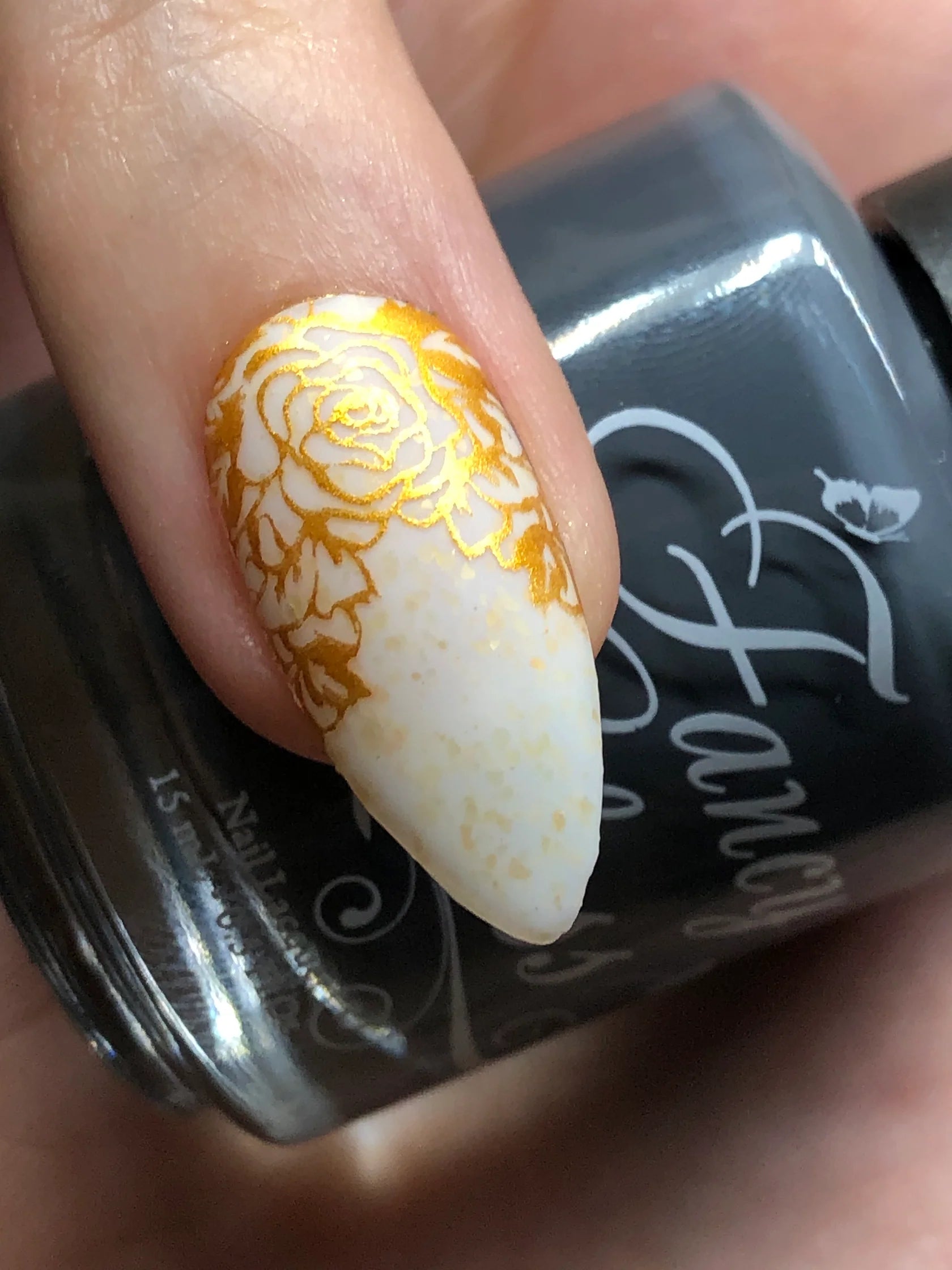 Fancy Gloss- Dark Liquid Tape I Love My Polish