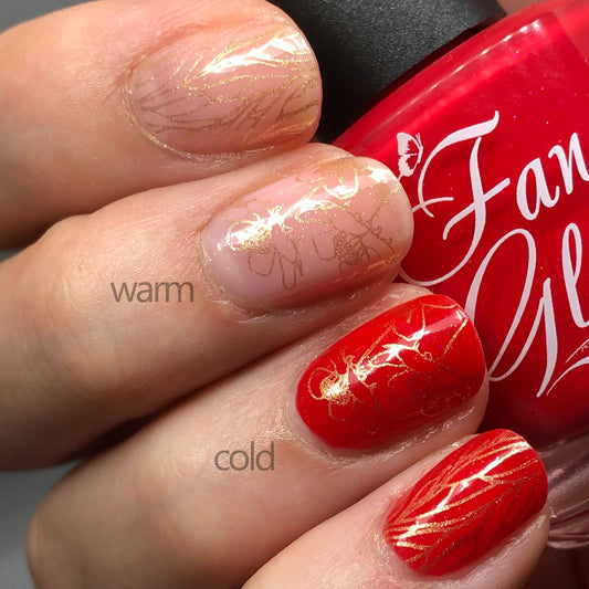 Fancy Gloss- Red Thermal Top Coat I Love My Polish
