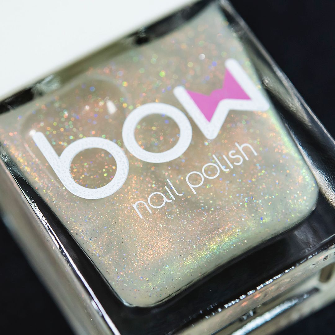 Bow Nail Polish - Avalanche (Holographic + Iridescent Topper) I Love My Polish