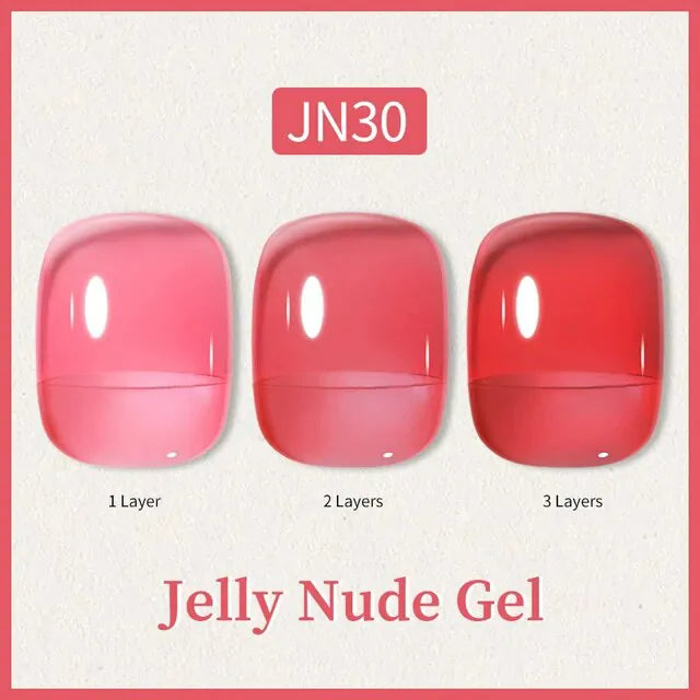 Born Pretty Transparent Jelly Gel Polish JN30 (10ml) I Love My Polish