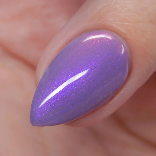 Lurid Lacquer- Unyielding Purple Pink Iridescent Nail Polish I Love My Polish