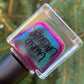 Lurid Lacquer- My Favorite Spooky B*tch's Favorite Spooky B*tch Maroon Blue Iridescent Nail Polish
