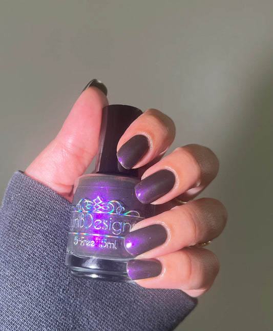LynB Designs- You Wish Purple Nail Polish I Love My Polish