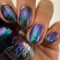 Lynb Designs- Nemophilist Green Purple Blue Magnetic Nail Polish I Love My Polish