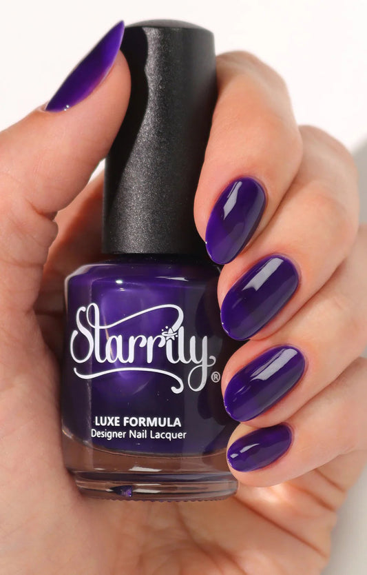 Starrily- Moon Jelly Purple Jelly Nail Polish I Love My Polish