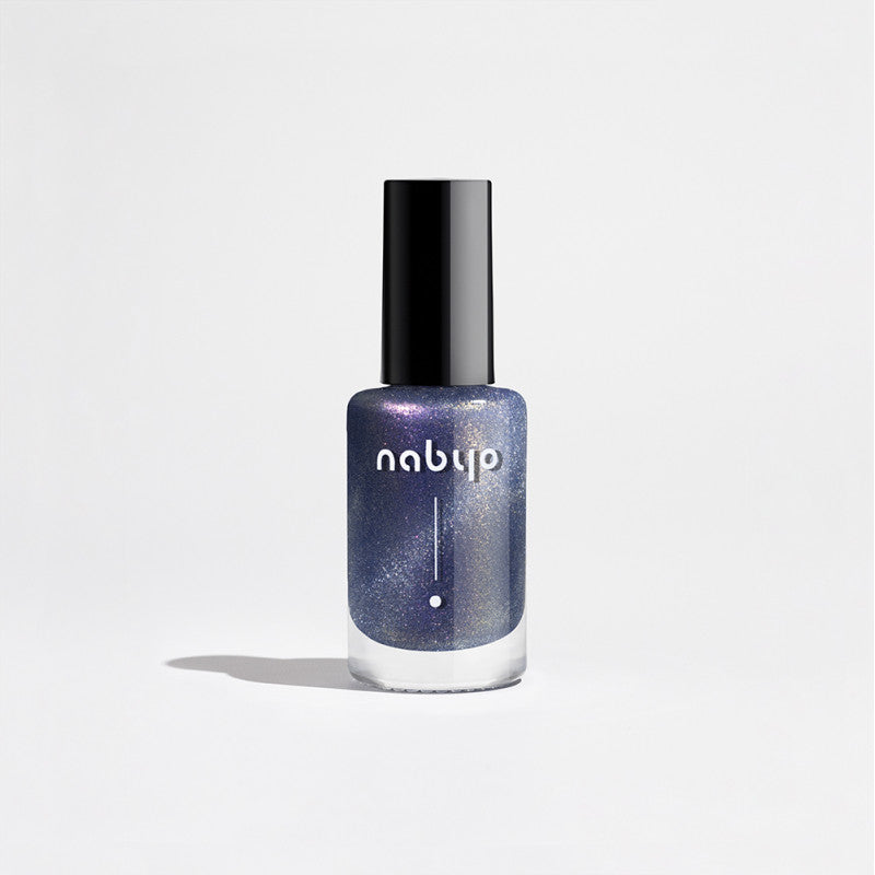 Nabyo- Layla Purple Jelly Silver Magnetic Nail Polish at I Love My Polish