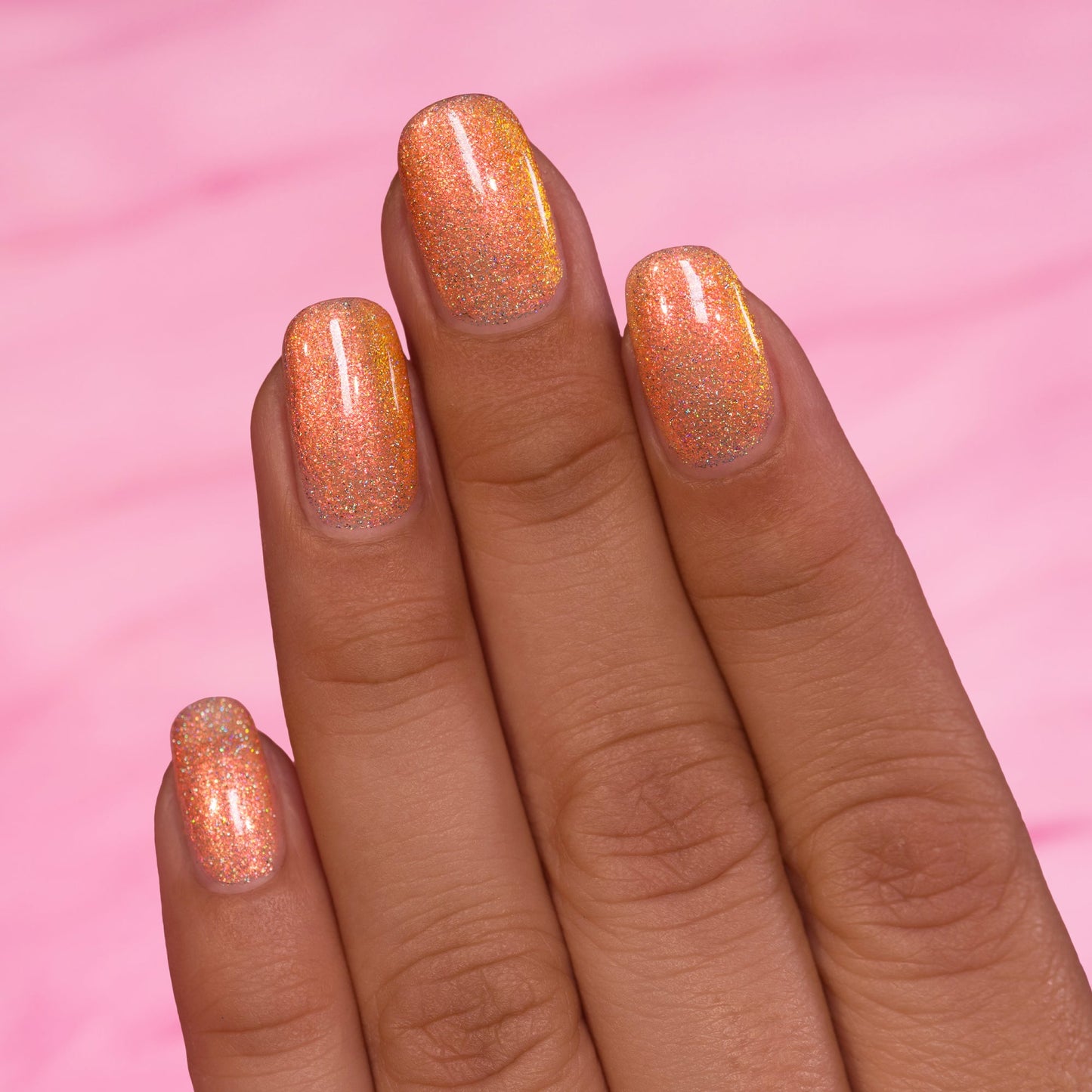 ILNP Peach Ring - Soft Orange Shimmer Nail Polish I Love My Polish