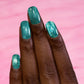 ILNP- Rock Candy Teal Green Holographic Glitter Nail Polish I Love My Polish