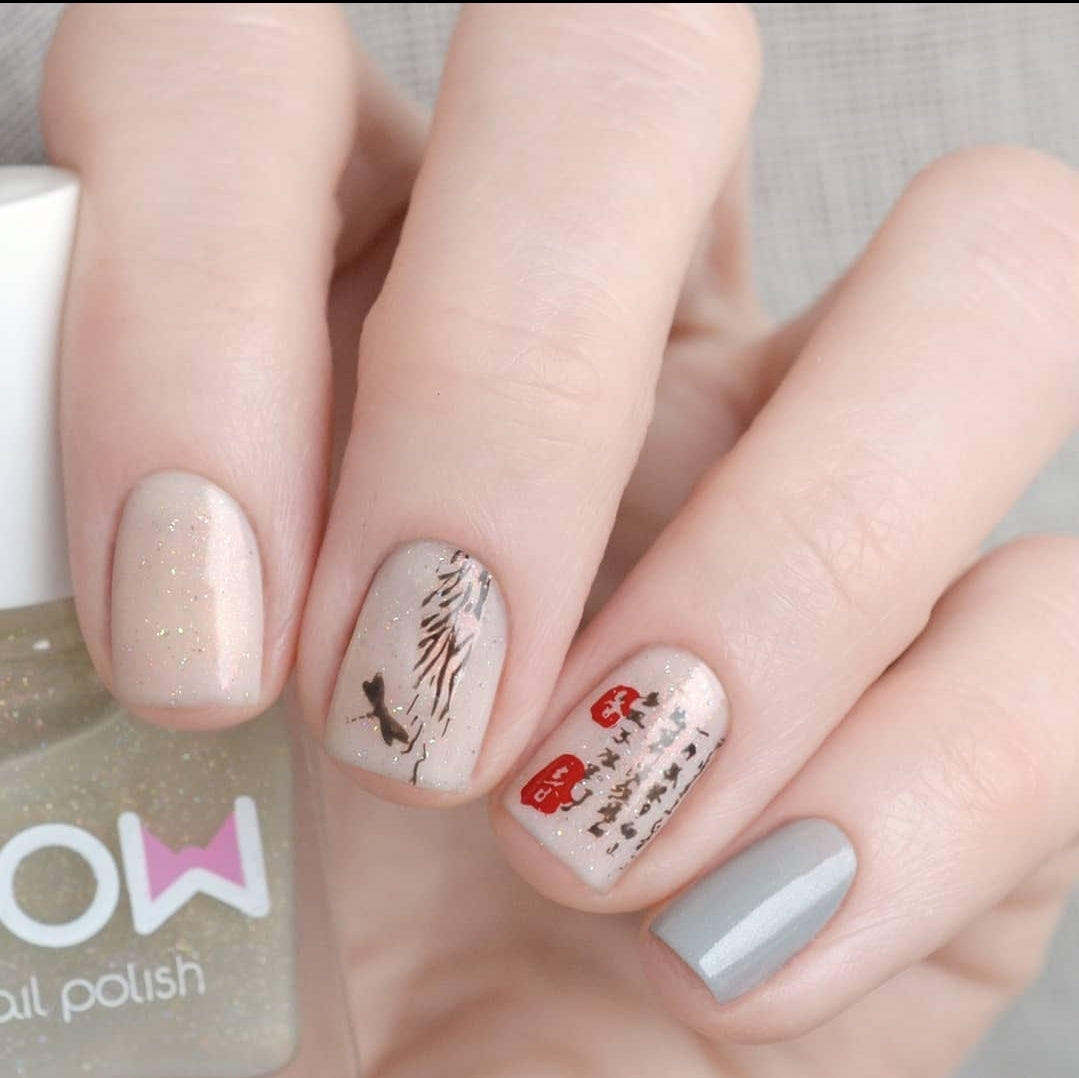 Bow Nail Polish - Avalanche (Holographic + Iridescent Topper) I Love My Polish