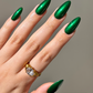 Lights Lacquer- Silky Pj's Imperial Jade Green Nail Polish