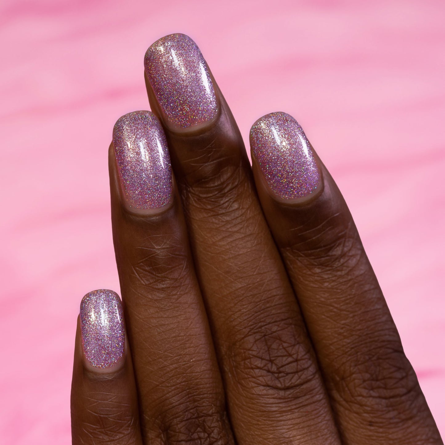 ILNP- Sugar Cube Purple Holographic Glitter Nail Polish I Love My Polish