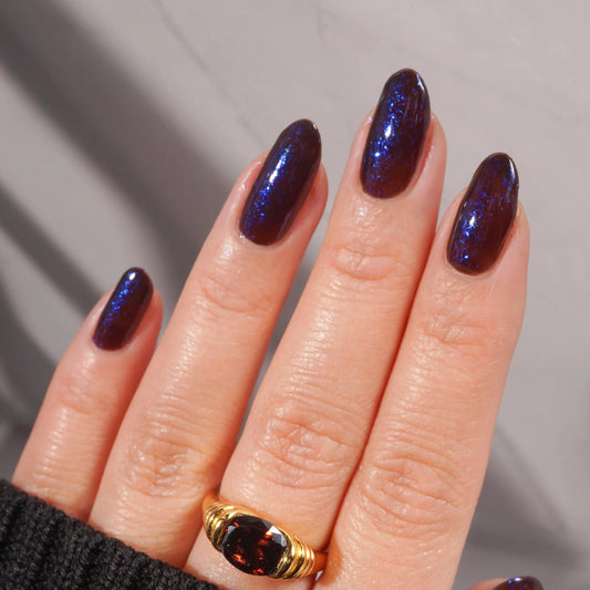 Bees Knees Lacquer- The World Loves to Punish Girls who Dream in the Dark I Love My Polish