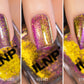 ILNP- Unraveled - Gold to Magenta Magnetic Shimmer Nail Polish I Love My Polish