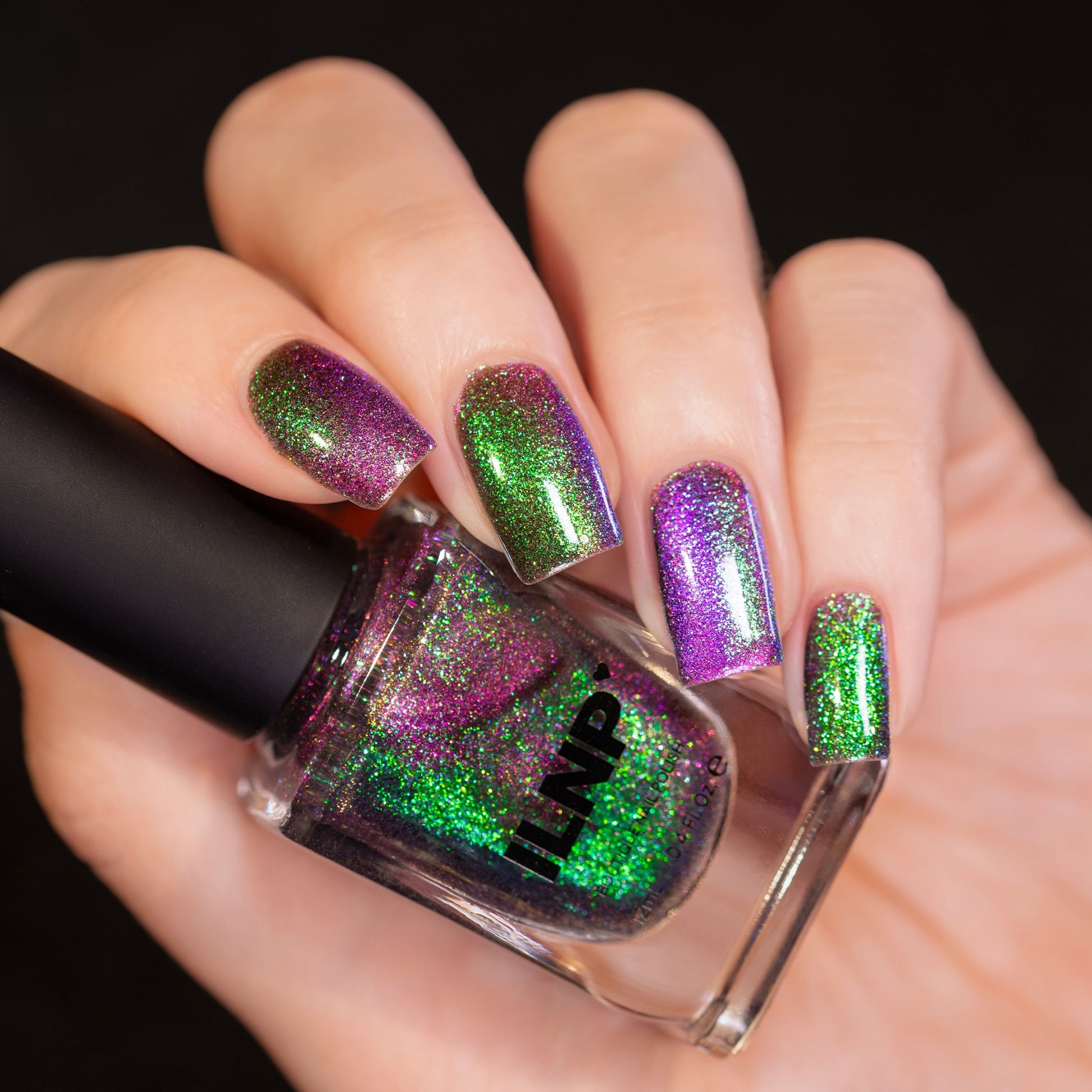 ILNP Warped - Green to Purple Magnetic Shimmer I Love My Polish