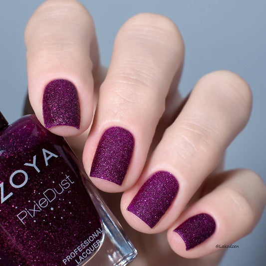 Zoya - Lorna I Love My Polish, Purple, Pixie Dust, Nail Polish, India, Unique