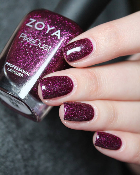 Zoya - Lorna I Love My Polish, Purple, Pixie Dust, Nail Polish, India, Unique