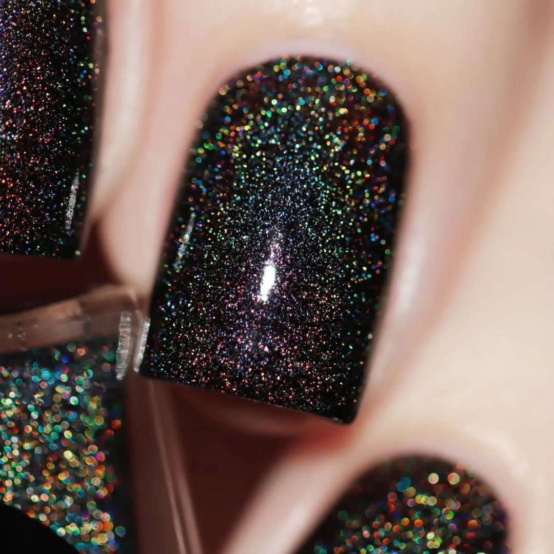 Tips Nail Polish- Corvus (Holographic) I Love My Polish