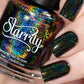 Starrily- Black Magic Black Holographic Nail Polish I Love My Polish