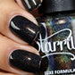 Starrily- Black Magic Black Holographic Nail Polish I Love My Polish