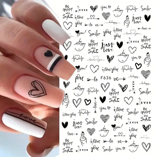 Valentine's Day Cute Couple Heart Stickers (Copy) I Love My Polish