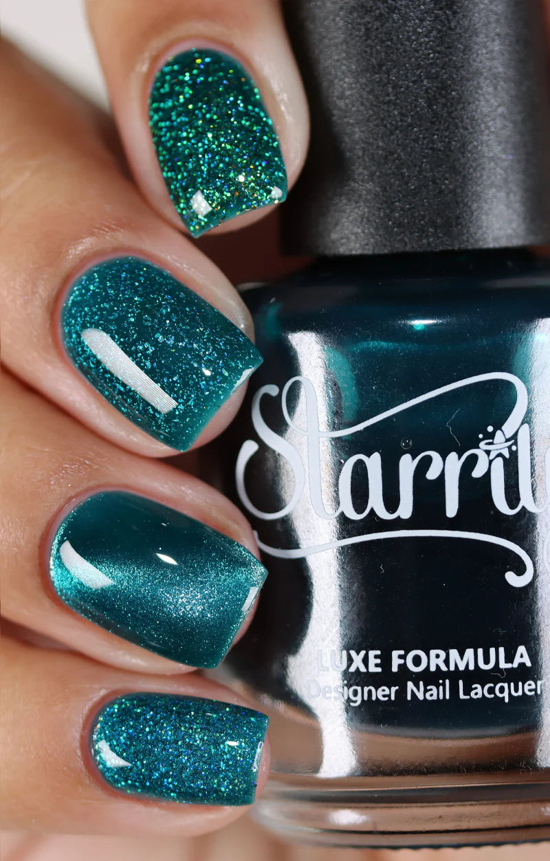 Starrily- Crystal Jelly Green Jelly Nail Polish I Love My Polish