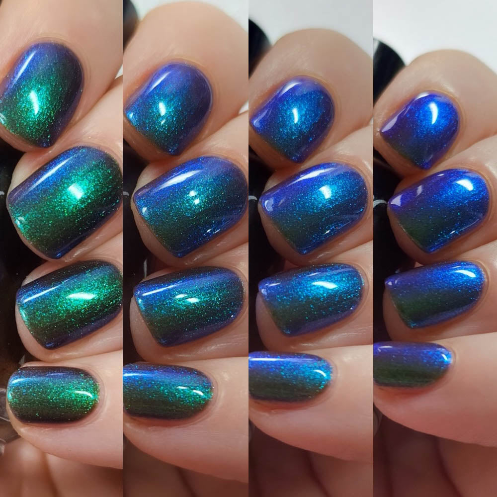 KBShimmer- Dead Ringer Blue Purple Multichrome Iridescent Nail Polish