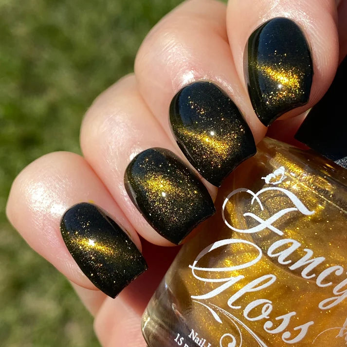 Fancy Gloss- Gold Magnetic Top Coat I Love My Polish