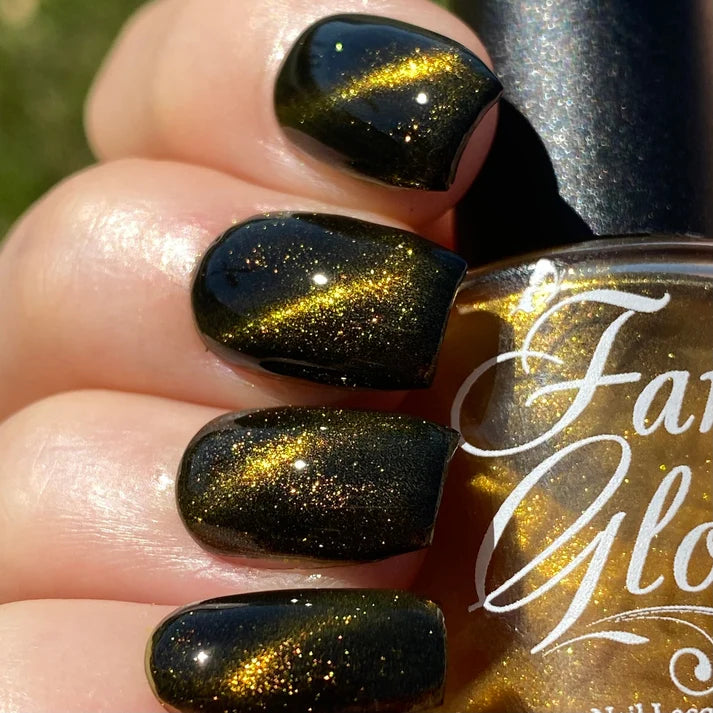 Fancy Gloss- Gold Magnetic Top Coat I Love My Polish