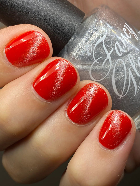 Fancy Gloss- Silver Magnetic Top Coat I Love My Polish