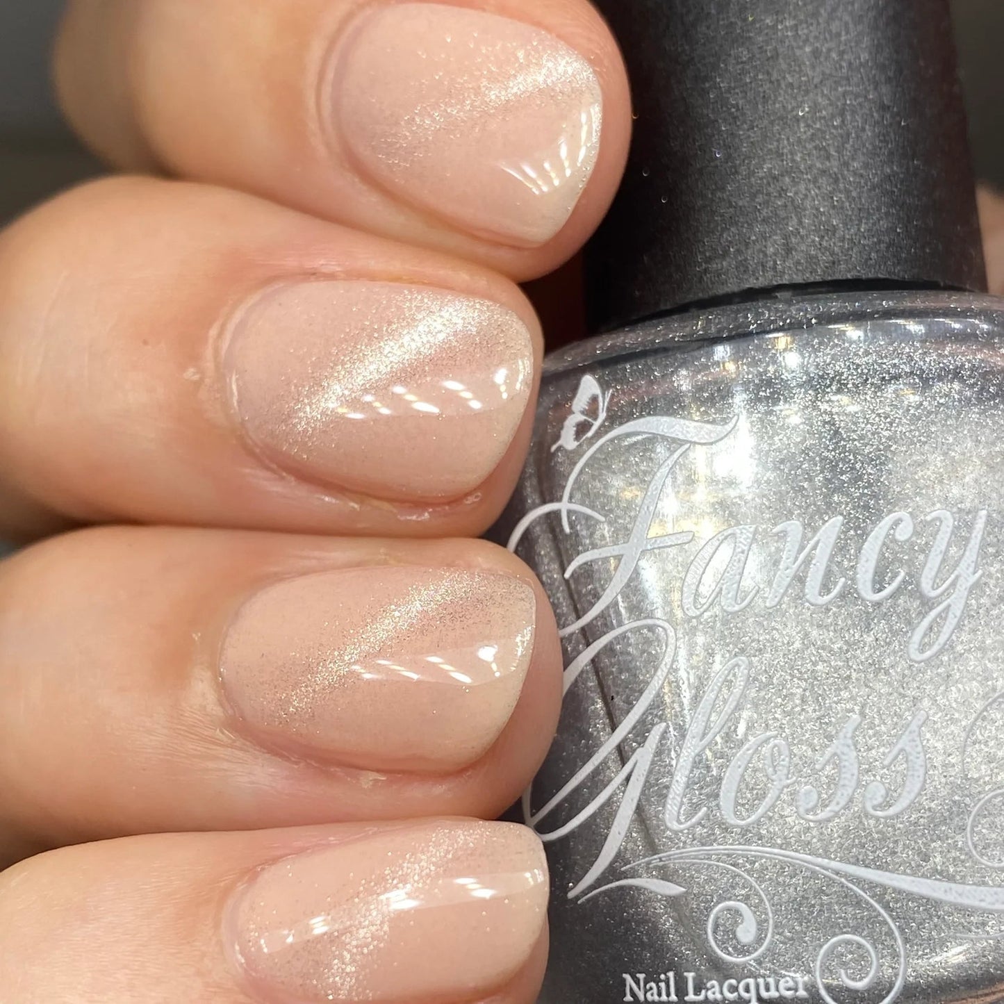 Fancy Gloss- Silver Magnetic Top Coat I Love My Polish
