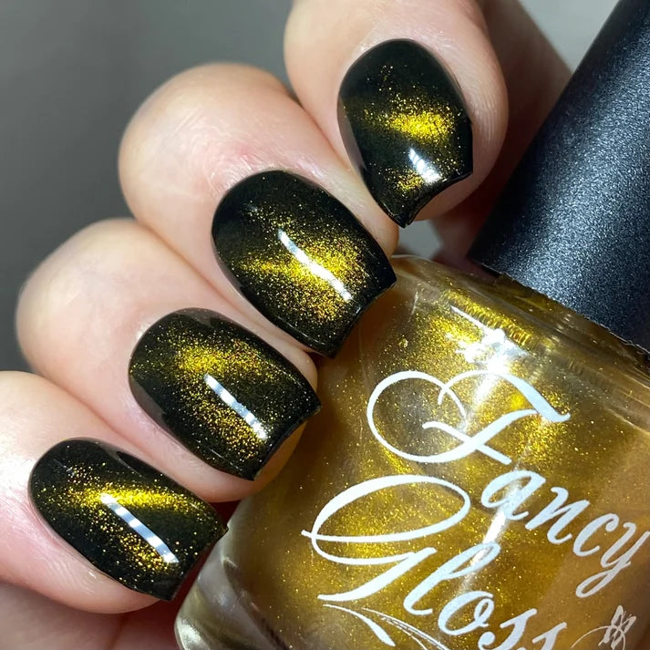 Fancy Gloss- Gold Magnetic Top Coat I Love My Polish
